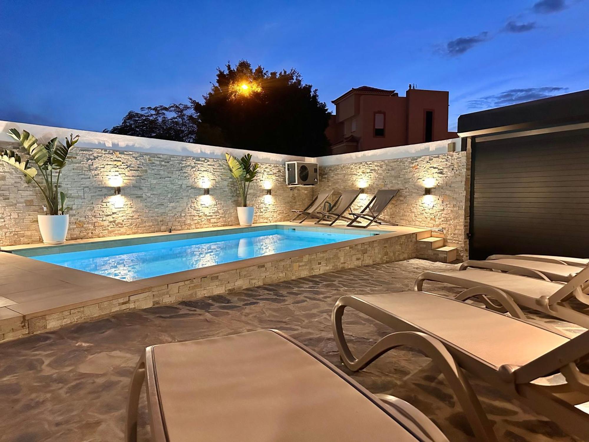 Luxury House Atlantico Private Heated Pool Appartement Costa Adeje  Buitenkant foto